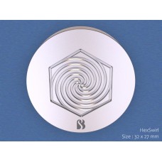 Hex Swirl Impresion Die #653